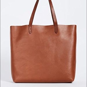 Madewell Transport Tote - brown/English Saddle